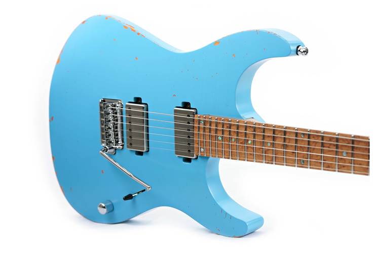 Mayones Aquila Aged V24 6 Monolith Daphne Blue #AQ2405427 Mayones Aquila Aged V24 6 Monolith Daphne Blue #AQ2405427