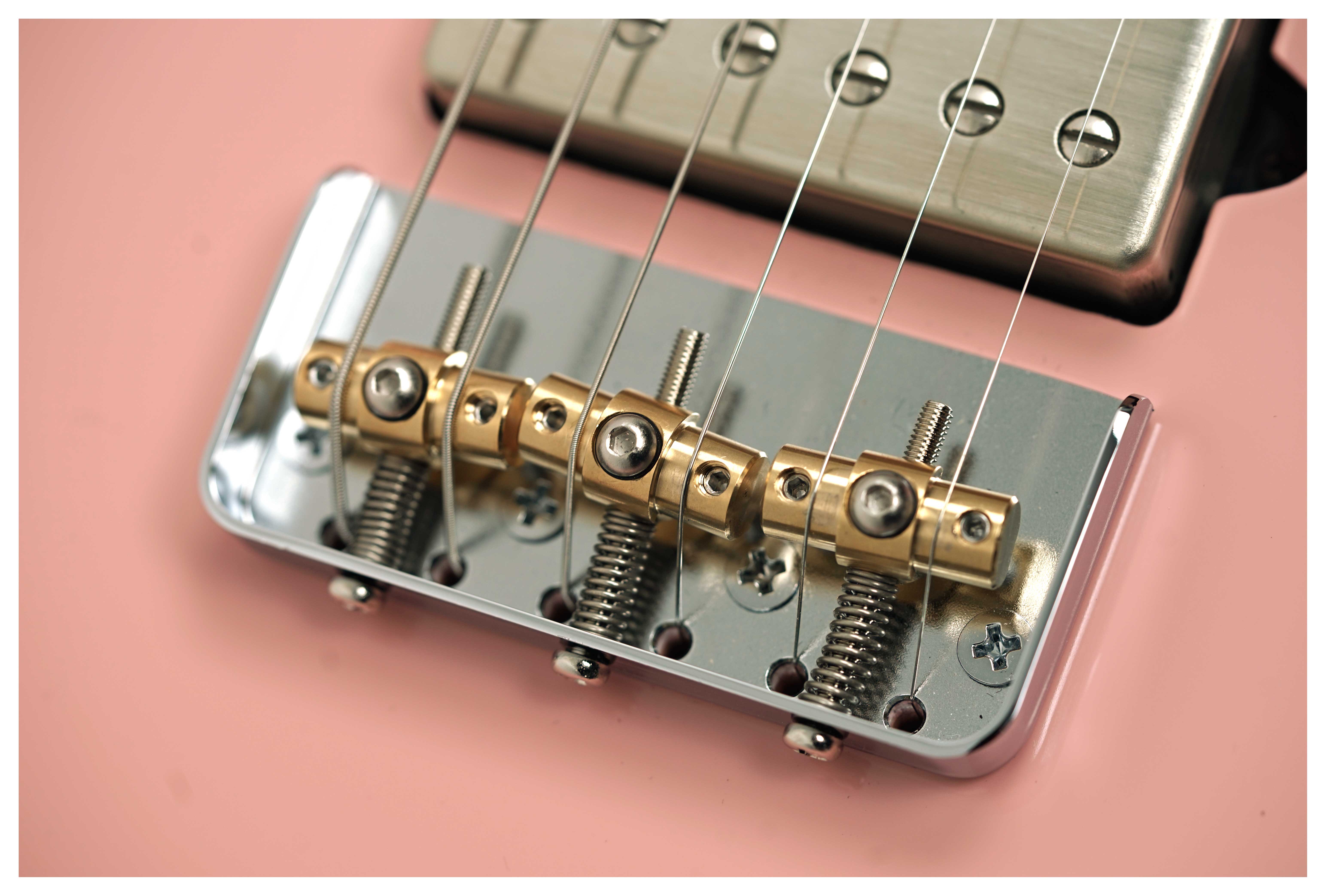 Suhr Classic T HH Semi Hollow Shell Pink Rosewood Fingerboard #87962