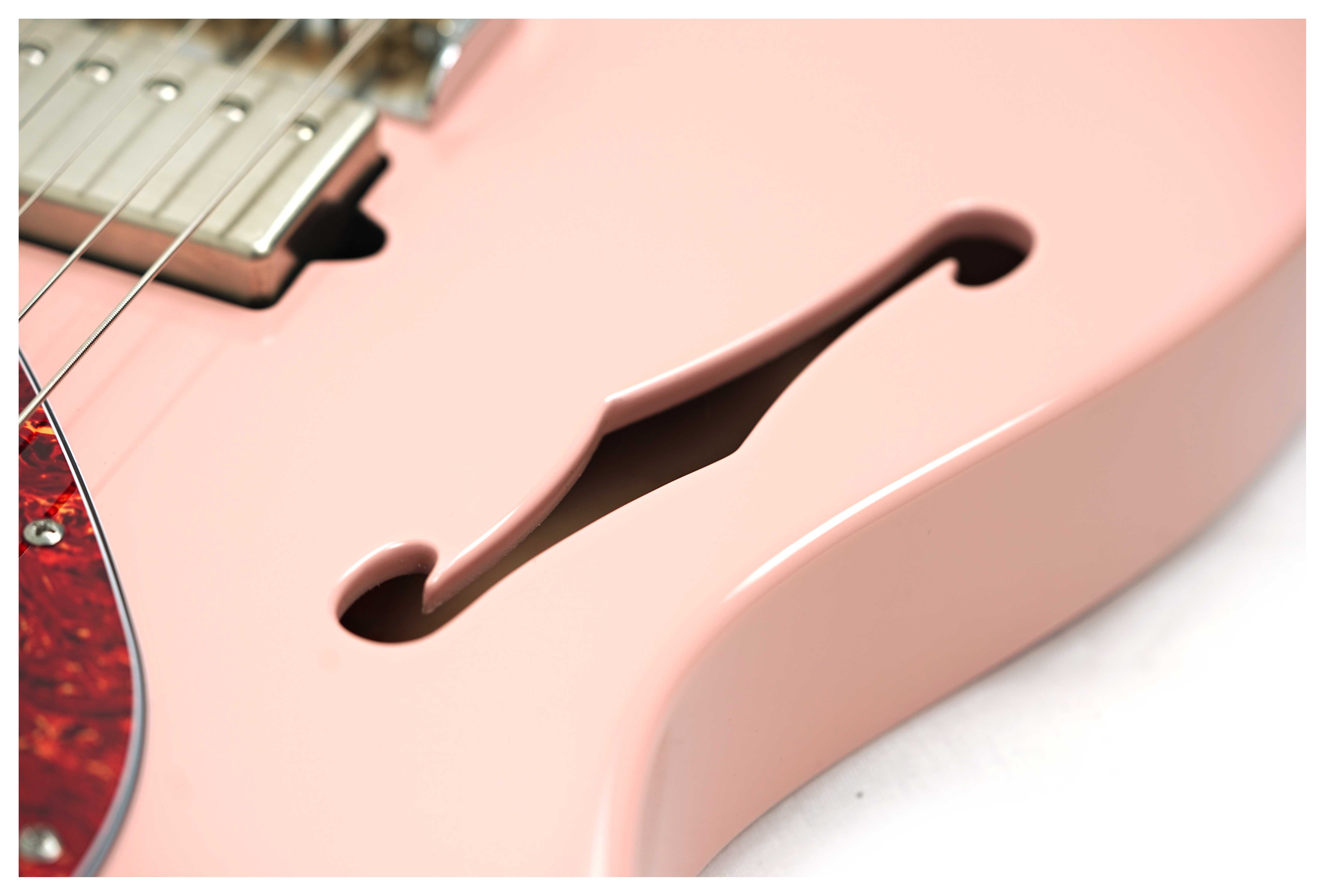 Suhr Classic T HH Semi Hollow Shell Pink Rosewood Fingerboard #87962