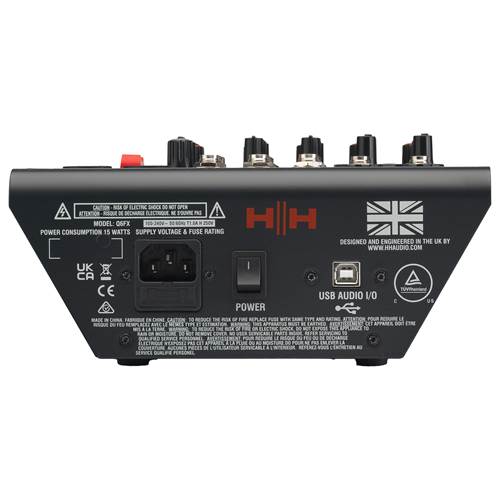 HH Q Series Q6FX Analogue Mixing Console HH Q Series Q6FX Analogue Mixing Console