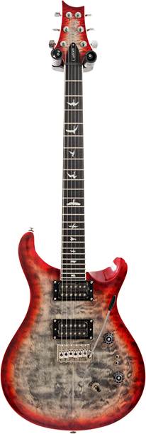 PRS SE Custom 24-08 Quilt Charcoal Cherry Burst