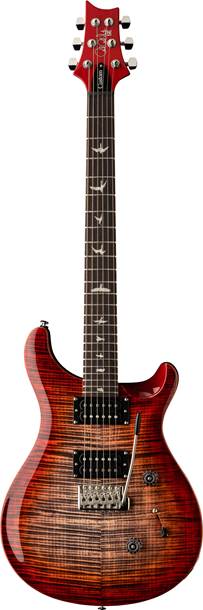 PRS SE Custom 24 Charcoal Cherry Burst