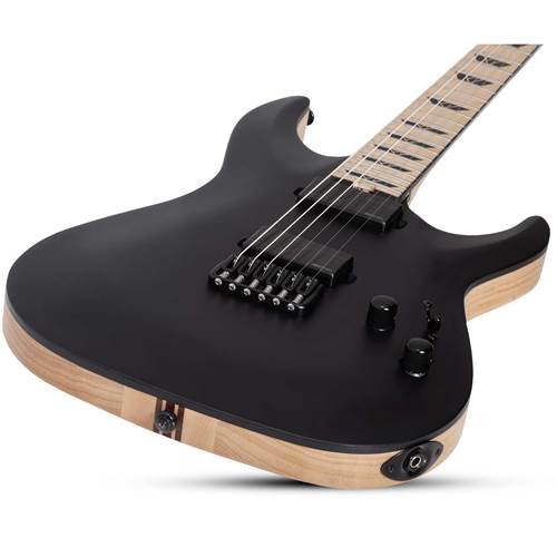 Schecter C-1 SLS Custom Satin Black Schecter C-1 SLS Custom Satin Black