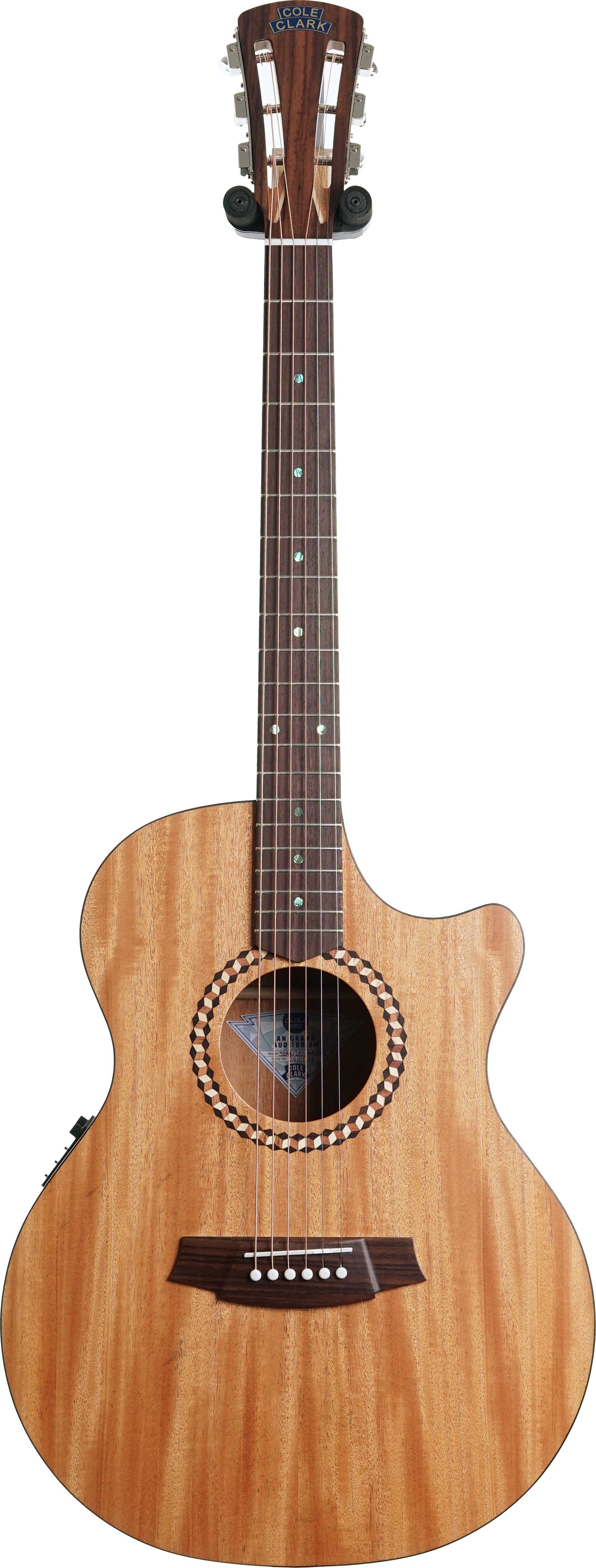 Cole Clark Recording Studio Series AN2 EC All Mahogany #2410-104