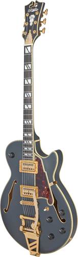 D'Angelico Deluxe Bob Weir 3 Matte Stone D'Angelico Deluxe Bob Weir 3 Matte Stone