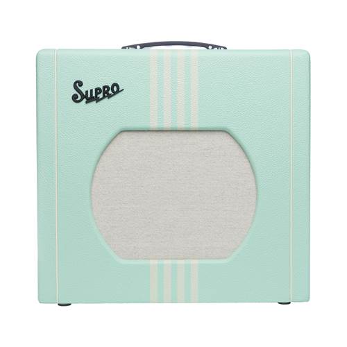Supro Delta King 12 Seafoam and Cream Combo Valve Amp Supro Delta King 12 Seafoam and Cream Combo Valve Amp