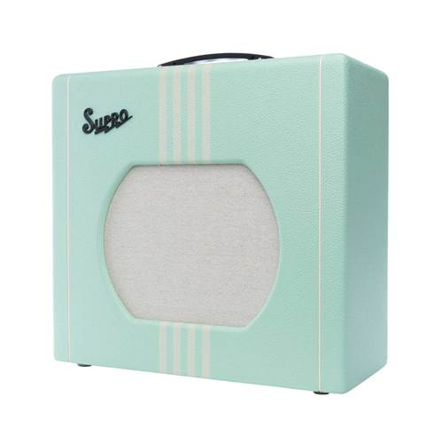 Supro Delta King 12 Seafoam and Cream Combo Valve Amp Supro Delta King 12 Seafoam and Cream Combo Valve Amp