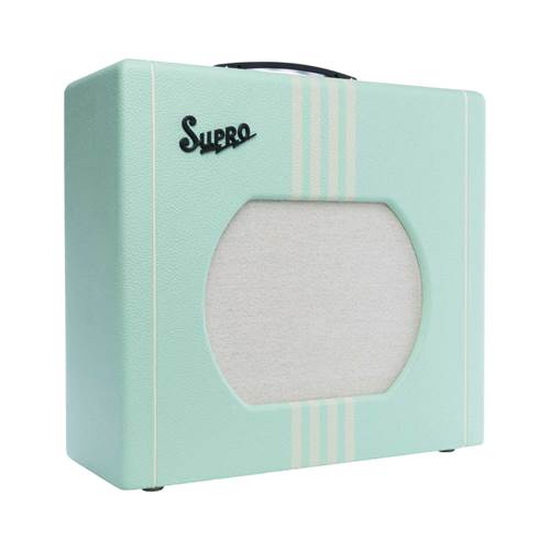 Supro Delta King 12 Seafoam and Cream Combo Valve Amp Supro Delta King 12 Seafoam and Cream Combo Valve Amp