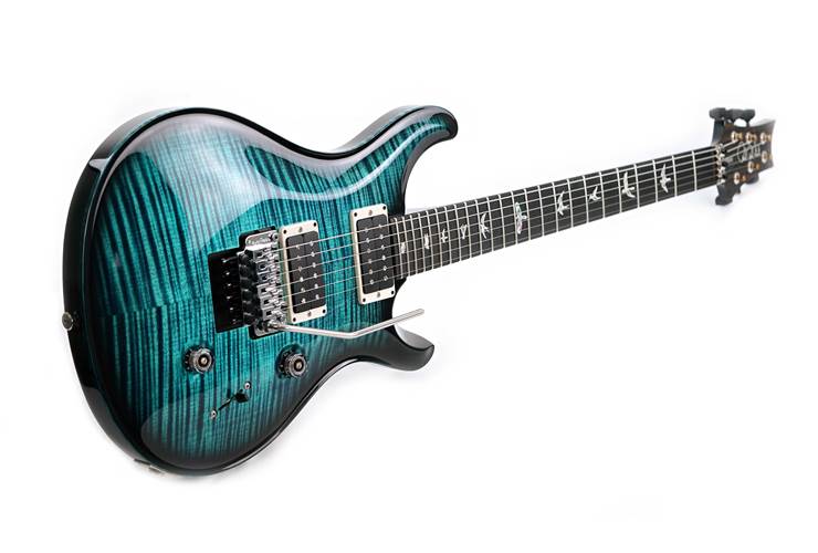 PRS USA Custom 24 Floyd Cobalt Blue Smokeburst 10 Top PRS USA Custom 24 Floyd Cobalt Blue Smokeburst 10 Top