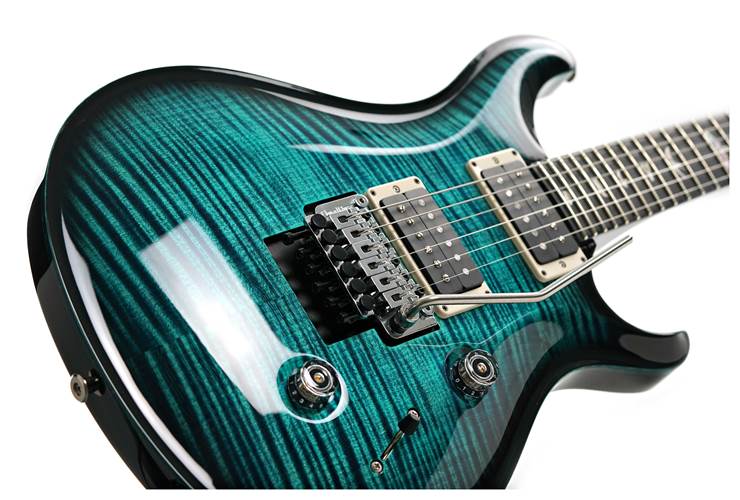 PRS USA Custom 24 Floyd Cobalt Blue Smokeburst 10 Top PRS USA Custom 24 Floyd Cobalt Blue Smokeburst 10 Top