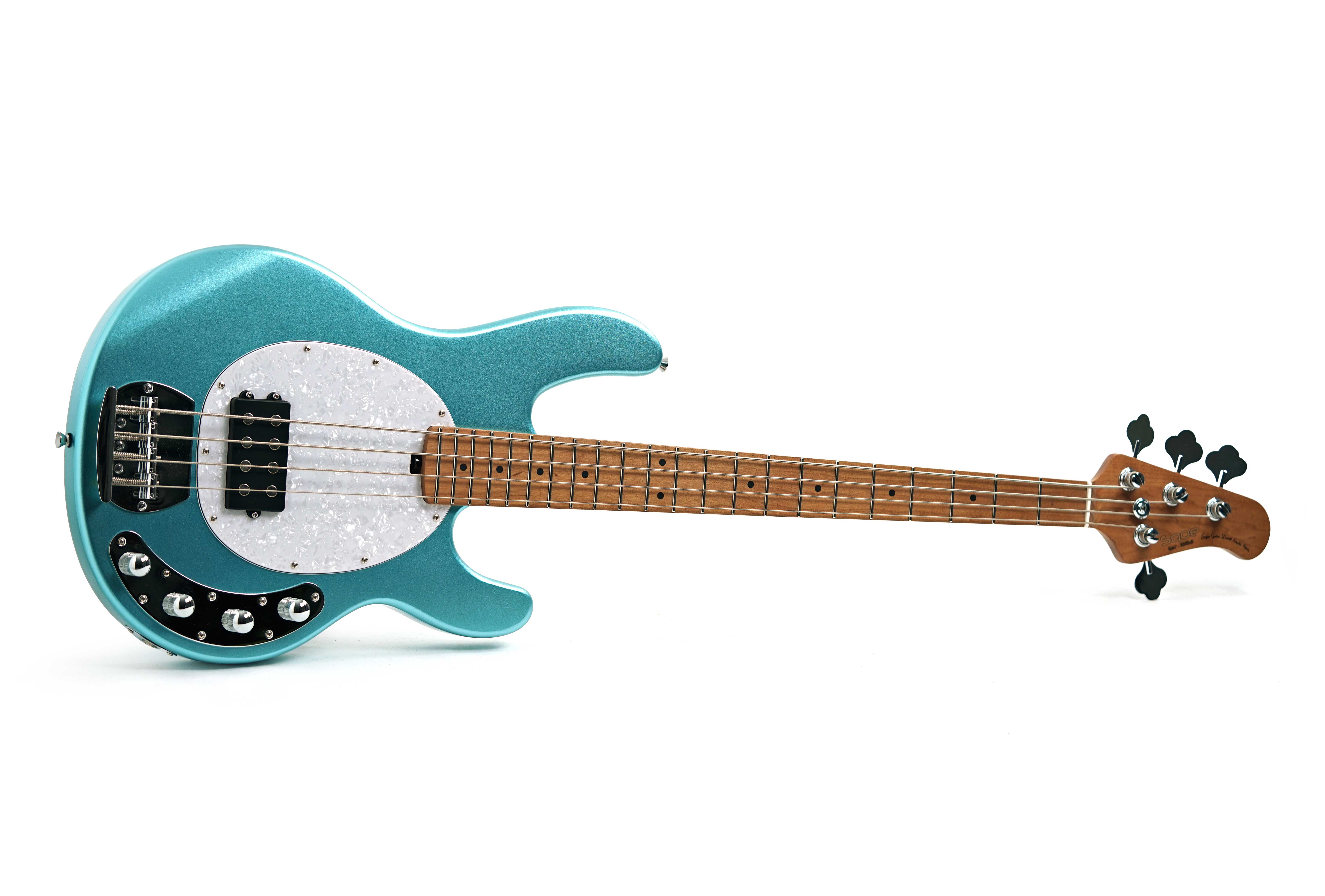 Sqoe MS400-SBL SR Bass 4 String Starlight Blue