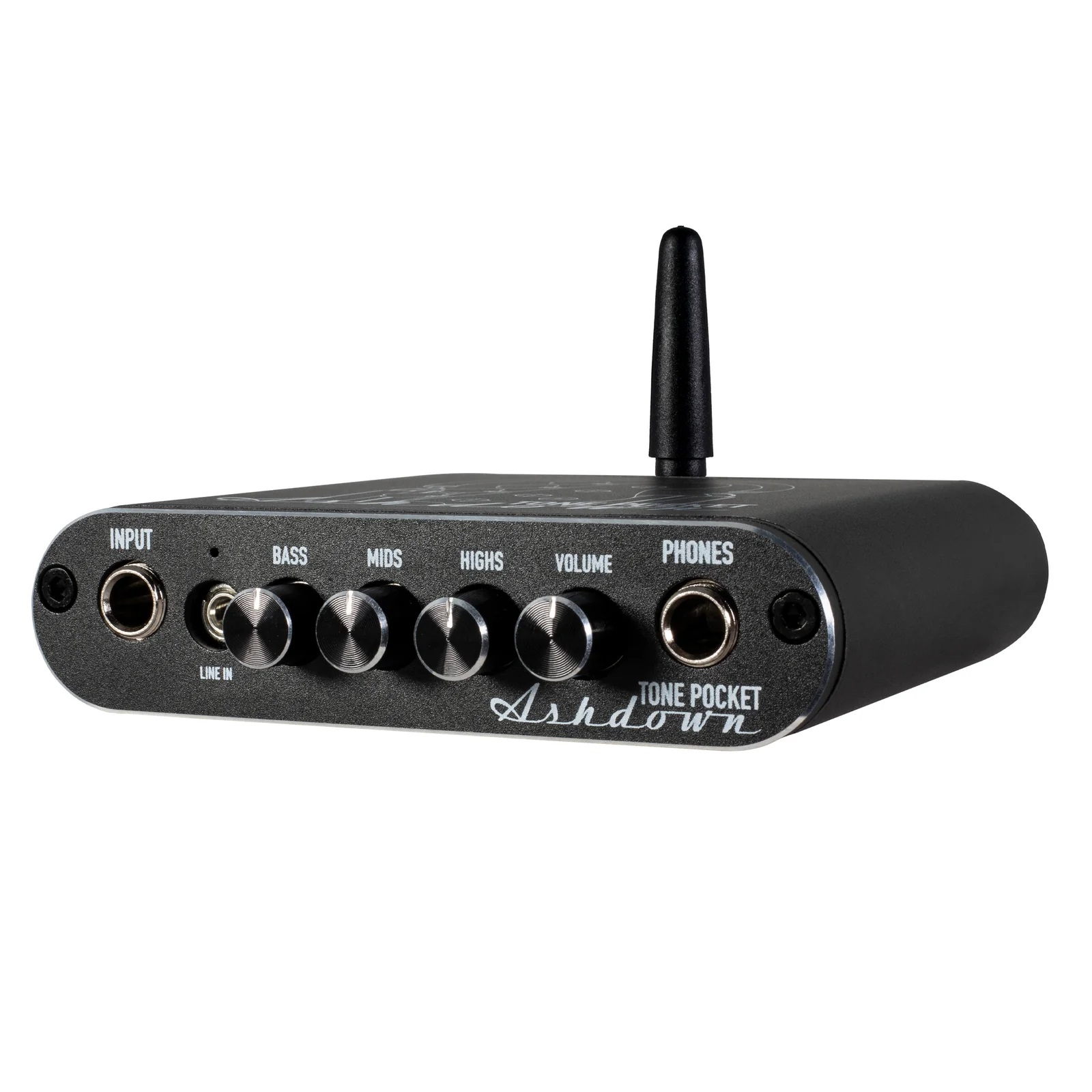 Ashdown Tone Pocket Headphone Preamp Black Bluetooth