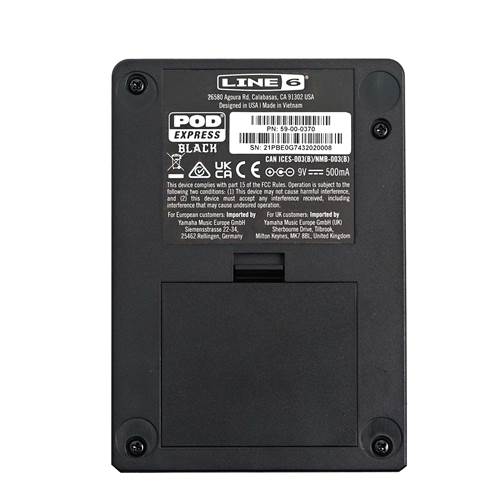 Line 6 Pod Express Black (Ex-Demo) #21PBE0G7432020008 Line 6 Pod Express Black (Ex-Demo) #21PBE0G7432020008