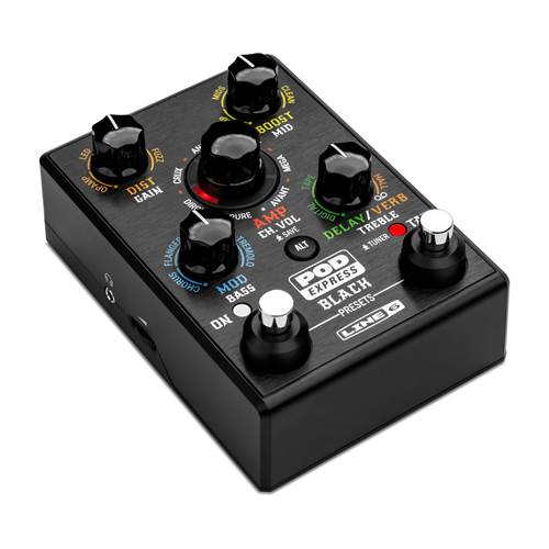 Line 6 Pod Express Black Guitar Multi Effects Pedal Line 6 Pod Express Black Guitar Multi Effects Pedal