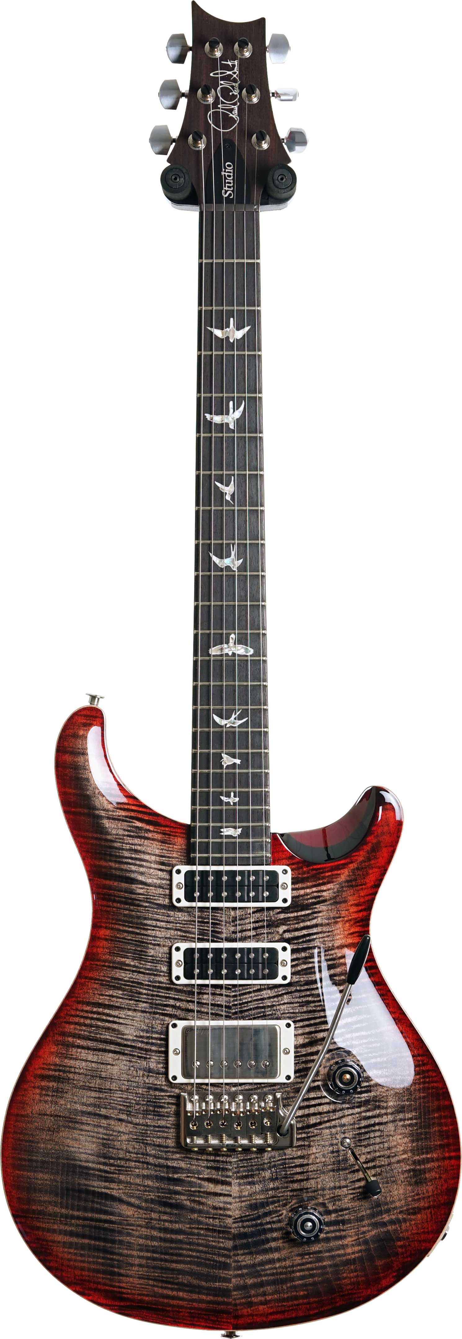 PRS Studio Charcoal Cherryburst #0372550