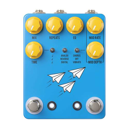 JHS Pedals Flight Delay Pedal Blue JHS Pedals Flight Delay Pedal Blue