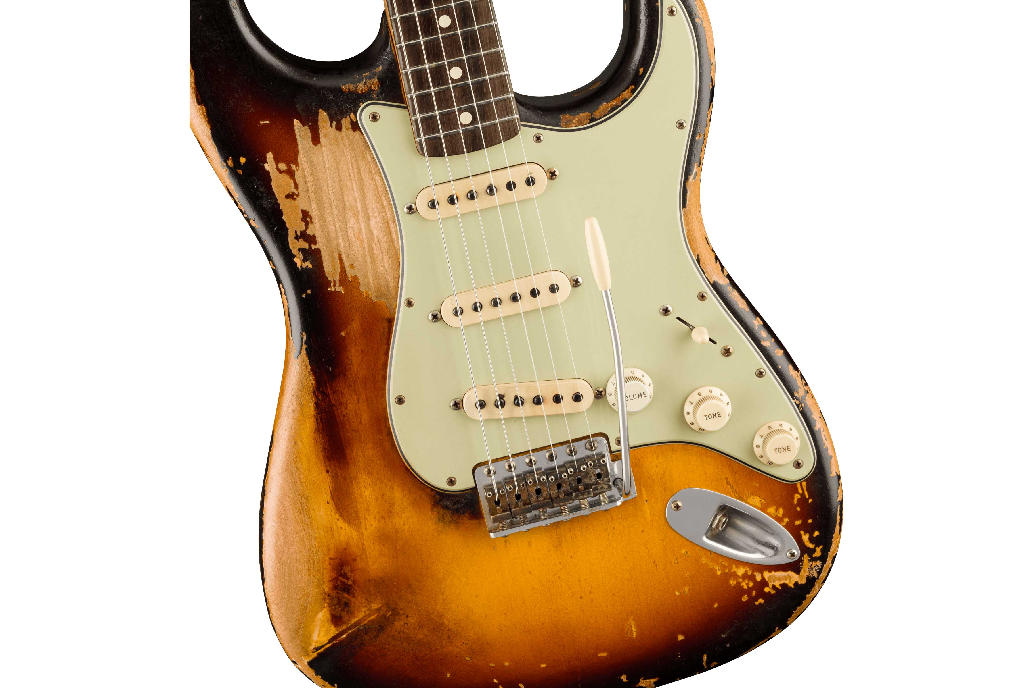 Fender Custom Shop Limited Edition Masterbuilt John Frusciante Stratocaster 3 Colour Sunburst