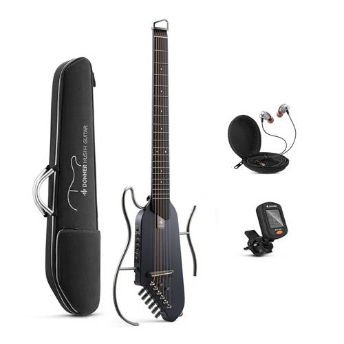 Donner HUSH-I Guitar Black Donner HUSH-I Guitar Black