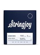 Stringjoy Signatures Balanced Super Light Gauge Nickel Wound Electric Strings 9-42