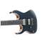 Ibanez Prestige RG5121L Dark Tide Blue Flat Left Handed Front View