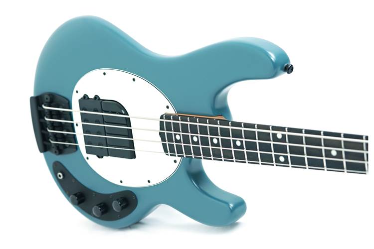 Music Man Tim Commerford StingRay Passive Quentin Blue (Ex-Demo) #B0594632 Music Man Tim Commerford StingRay Passive Quentin Blue (Ex-Demo) #B0594632
