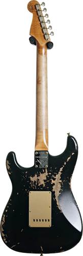 Fender Custom Shop Limited Edition 59 Stratocaster Heavy Relic 3A Rosewood Fingerboard Aged Black #CZ579696 Fender Custom Shop Limited Edition 59 Stratocaster Heavy Relic 3A Rosewood Fingerboard Aged Black #CZ579696