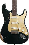 Fender Custom Shop Limited Edition 59 Stratocaster Heavy Relic 3A Rosewood Fingerboard Aged Black #CZ579696