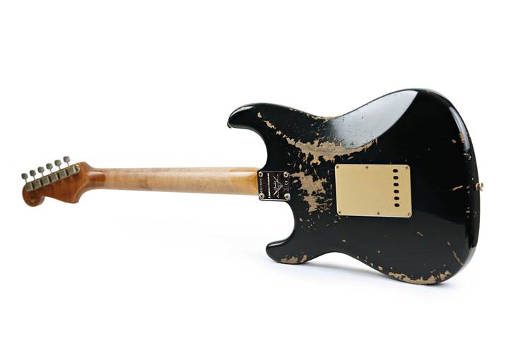Fender Custom Shop Limited Edition 59 Stratocaster Heavy Relic 3A Rosewood Fingerboard Aged Black #CZ579696 Fender Custom Shop Limited Edition 59 Stratocaster Heavy Relic 3A Rosewood Fingerboard Aged Black #CZ579696