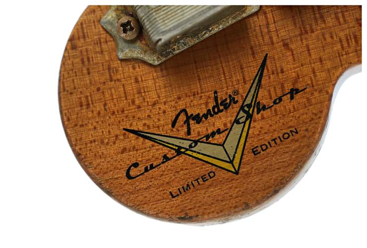 Fender Custom Shop Limited Edition 59 Stratocaster Heavy Relic 3A Rosewood Fingerboard Aged Black #CZ579696 Fender Custom Shop Limited Edition 59 Stratocaster Heavy Relic 3A Rosewood Fingerboard Aged Black #CZ579696