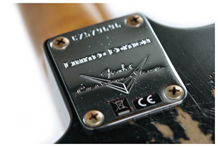 Fender Custom Shop Limited Edition 59 Stratocaster Heavy Relic 3A Rosewood Fingerboard Aged Black #CZ579696 Fender Custom Shop Limited Edition 59 Stratocaster Heavy Relic 3A Rosewood Fingerboard Aged Black #CZ579696