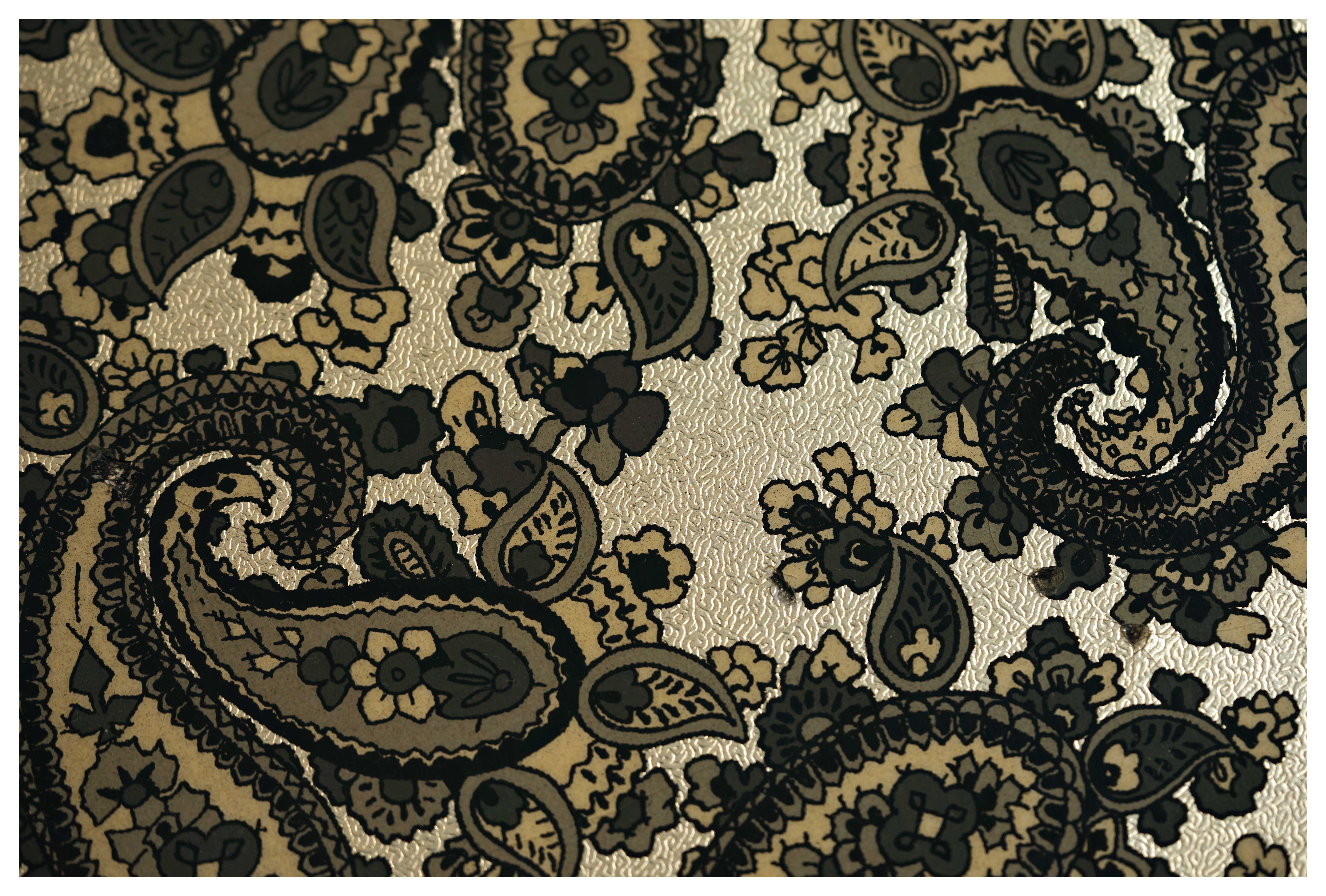 Fender Custom Shop Limited Edition Jazz Bass Relic Black Paisley #CZ586257