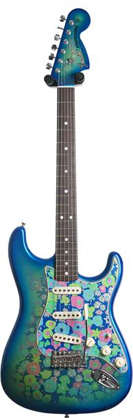 Fender Custom Shop Limited Edition 1968 Stratocaster Jouneyman Relic Blue Flower #CZ585437
