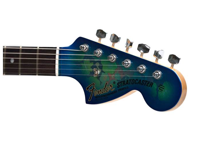 Fender Custom Shop Limited Edition 1968 Stratocaster Jouneyman Relic Blue Flower #CZ585437 Fender Custom Shop Limited Edition 1968 Stratocaster Jouneyman Relic Blue Flower #CZ585437