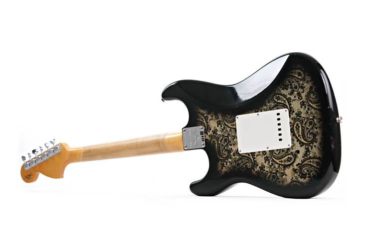 Fender Custom Shop Limited Edition 1968 Stratocaster Jouneyman Relic Black Paisley #CZ586101 Fender Custom Shop Limited Edition 1968 Stratocaster Jouneyman Relic Black Paisley #CZ586101