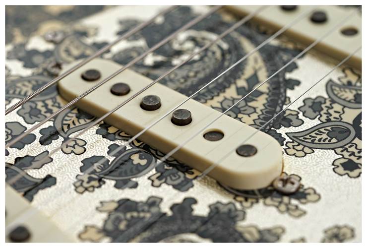 Fender Custom Shop Limited Edition 1968 Stratocaster Jouneyman Relic Black Paisley #CZ586101 Fender Custom Shop Limited Edition 1968 Stratocaster Jouneyman Relic Black Paisley #CZ586101