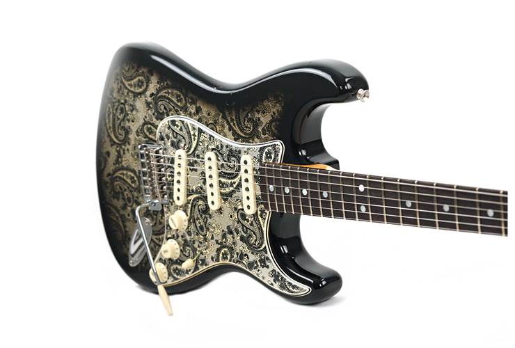 Fender Custom Shop Limited Edition 1968 Stratocaster Journeyman Relic Black Paisley #CZ584214 Fender Custom Shop Limited Edition 1968 Stratocaster Journeyman Relic Black Paisley #CZ584214
