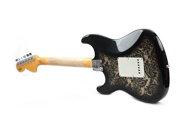 Fender Custom Shop Limited Edition 1968 Stratocaster Journeyman Relic Black Paisley #CZ584214 Fender Custom Shop Limited Edition 1968 Stratocaster Journeyman Relic Black Paisley #CZ584214