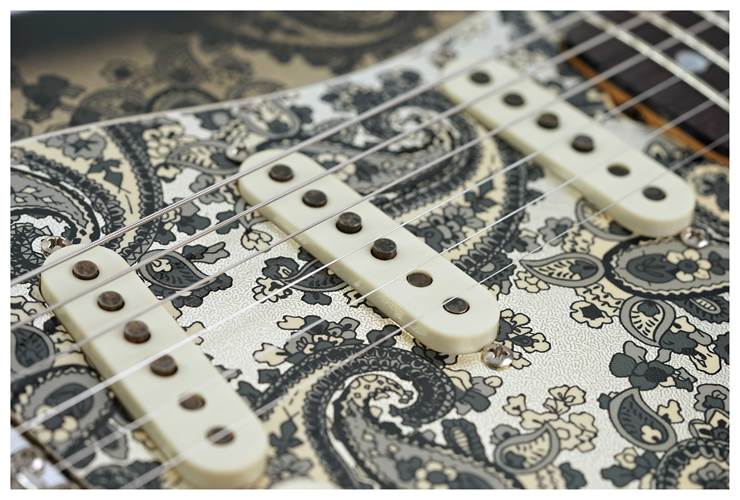 Fender Custom Shop Limited Edition 1968 Stratocaster Journeyman Relic Black Paisley #CZ584214 Fender Custom Shop Limited Edition 1968 Stratocaster Journeyman Relic Black Paisley #CZ584214