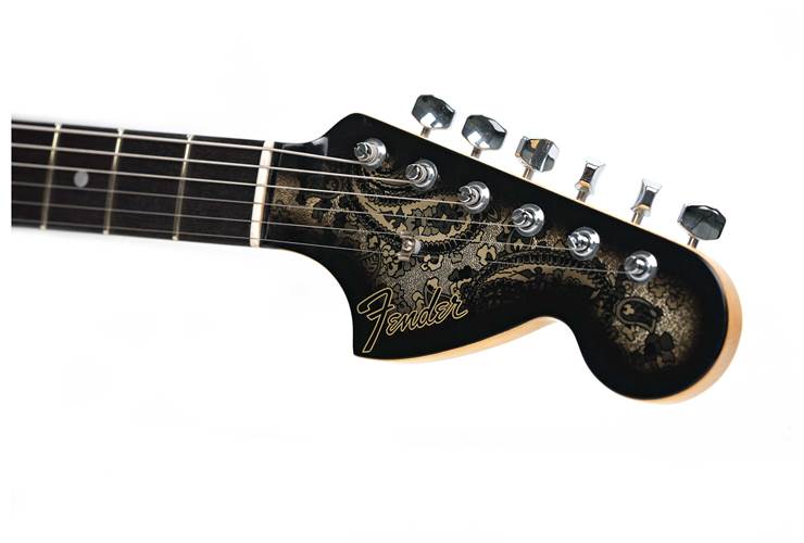 Fender Custom Shop Limited Edition 1968 Stratocaster Journeyman Relic Black Paisley #CZ584214 Fender Custom Shop Limited Edition 1968 Stratocaster Journeyman Relic Black Paisley #CZ584214