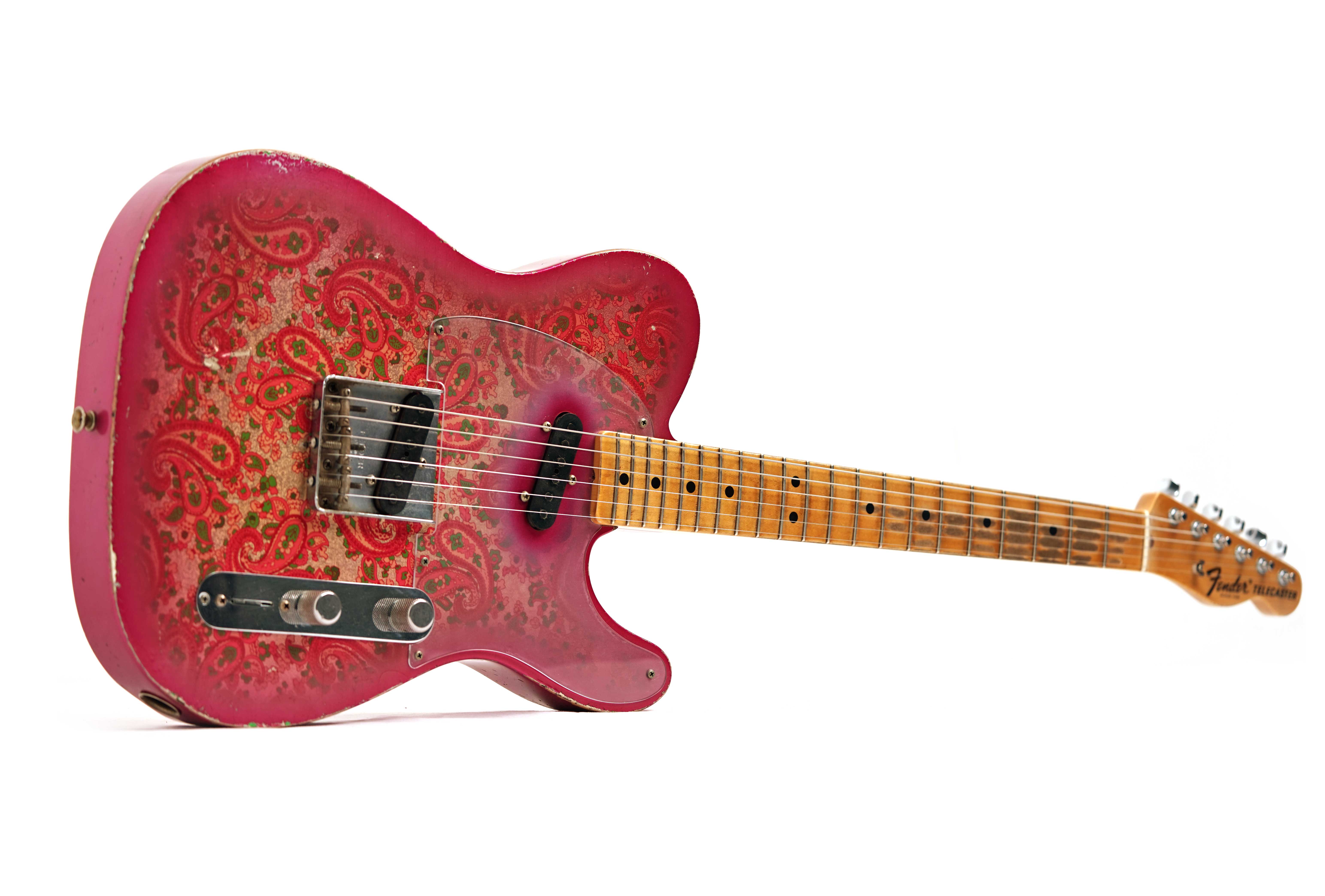Fender Custom Shop Double Vison Telecaster Pink Paisley Masterbuilt by Todd Krause #R1457742053209