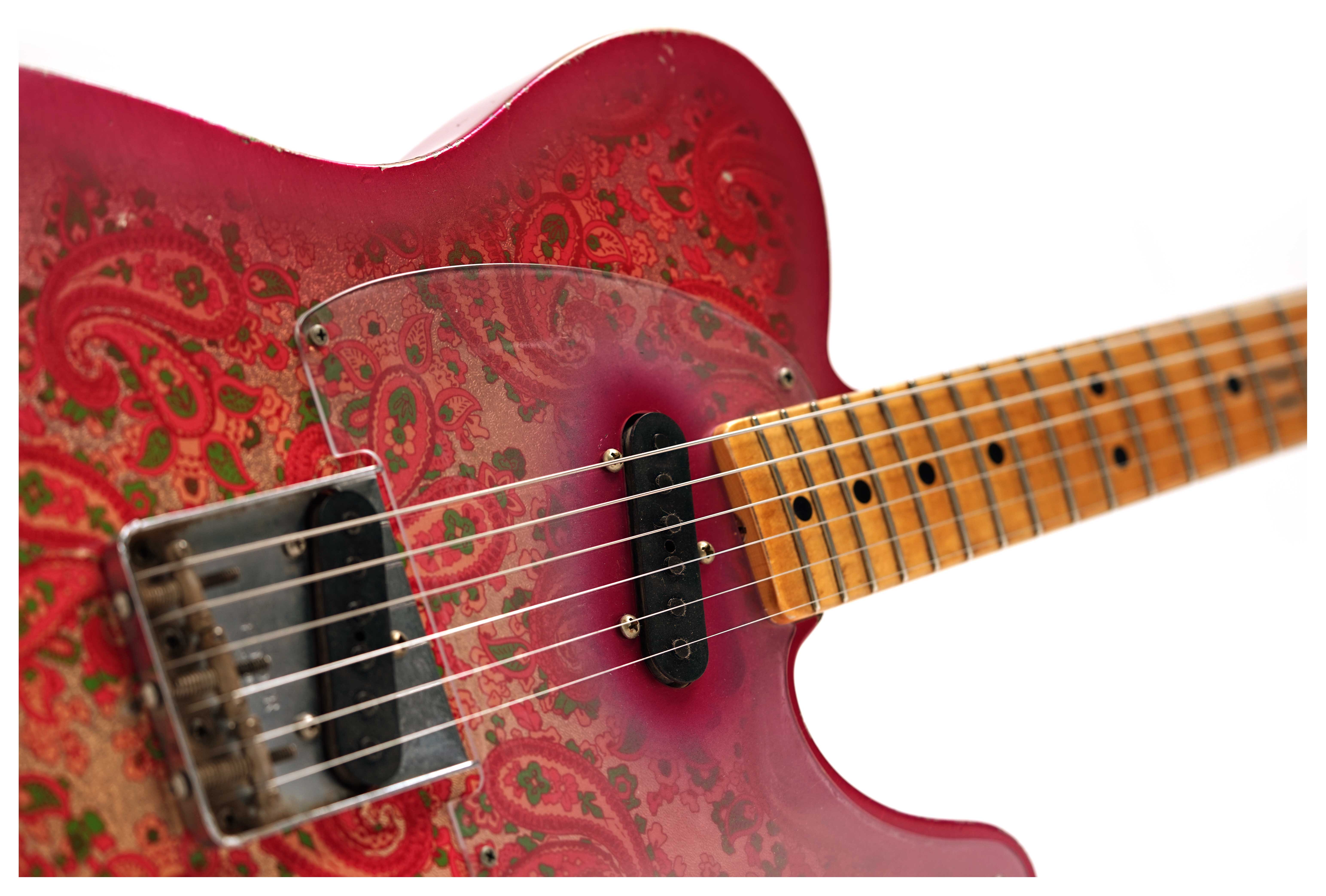 Fender Custom Shop Double Vison Telecaster Pink Paisley Masterbuilt by Todd Krause #R1457742053209
