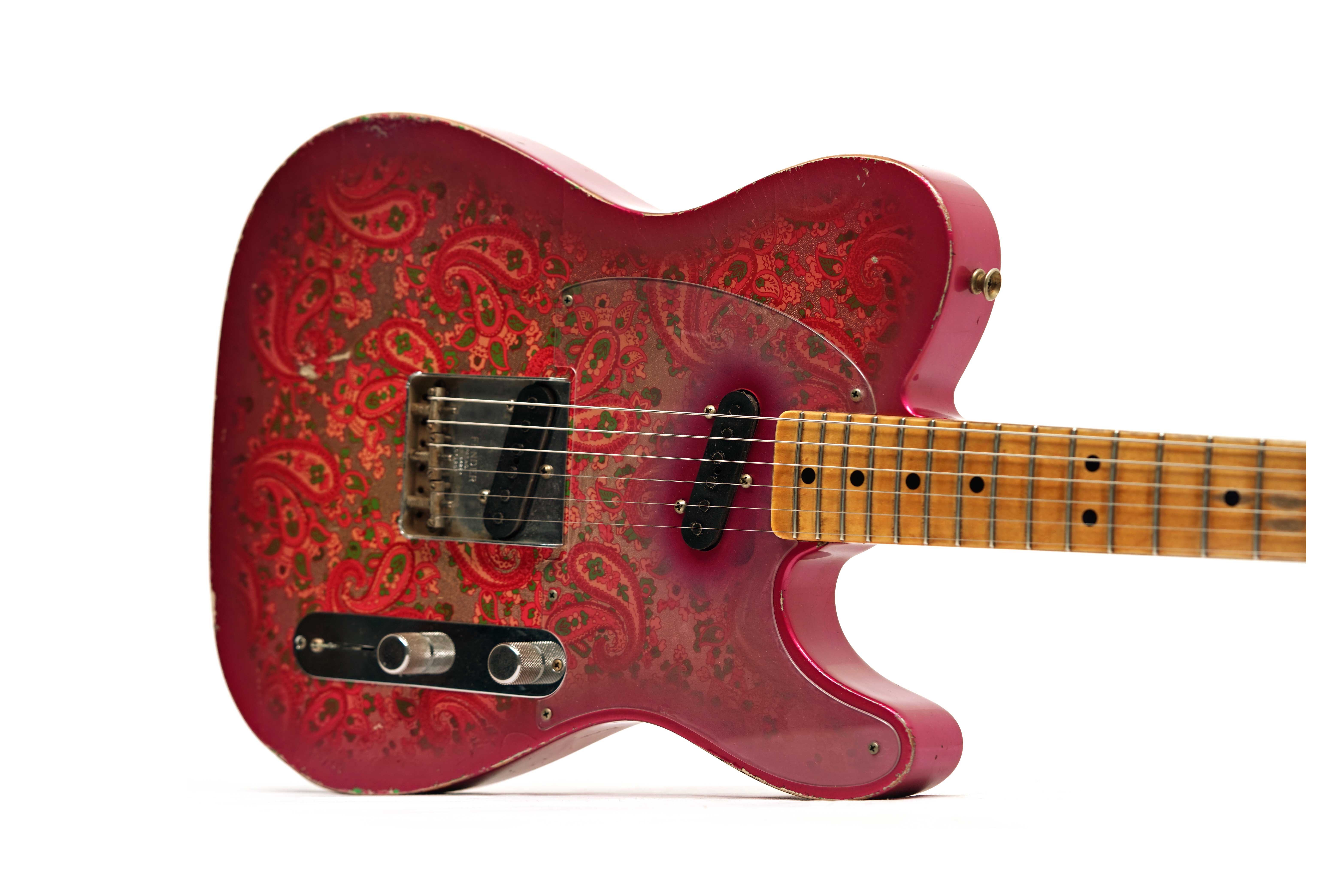 Fender Custom Shop Double Vison Telecaster Pink Paisley Masterbuilt by Todd Krause #R1457742053209