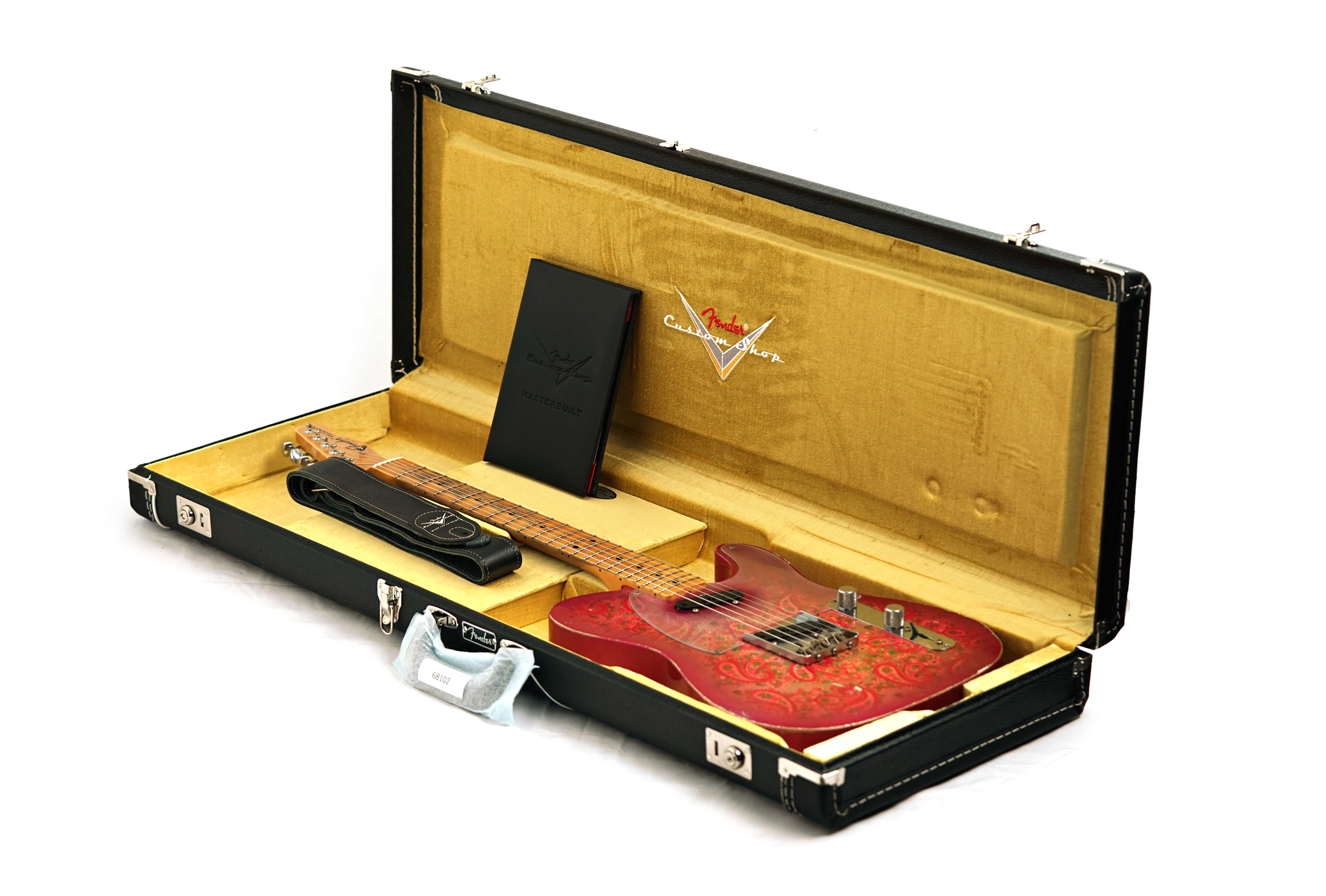 Fender Custom Shop Double Vison Telecaster Pink Paisley Masterbuilt by Todd Krause #R1457742053209