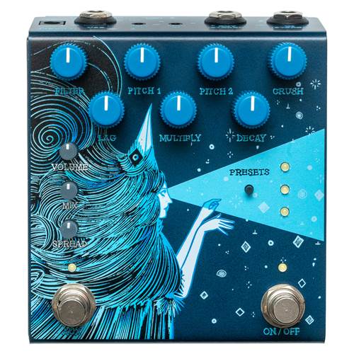 Old Blood Noise Endeavors Dark Star Stereo Reverb Pedal Old Blood Noise Endeavors Dark Star Stereo Reverb Pedal