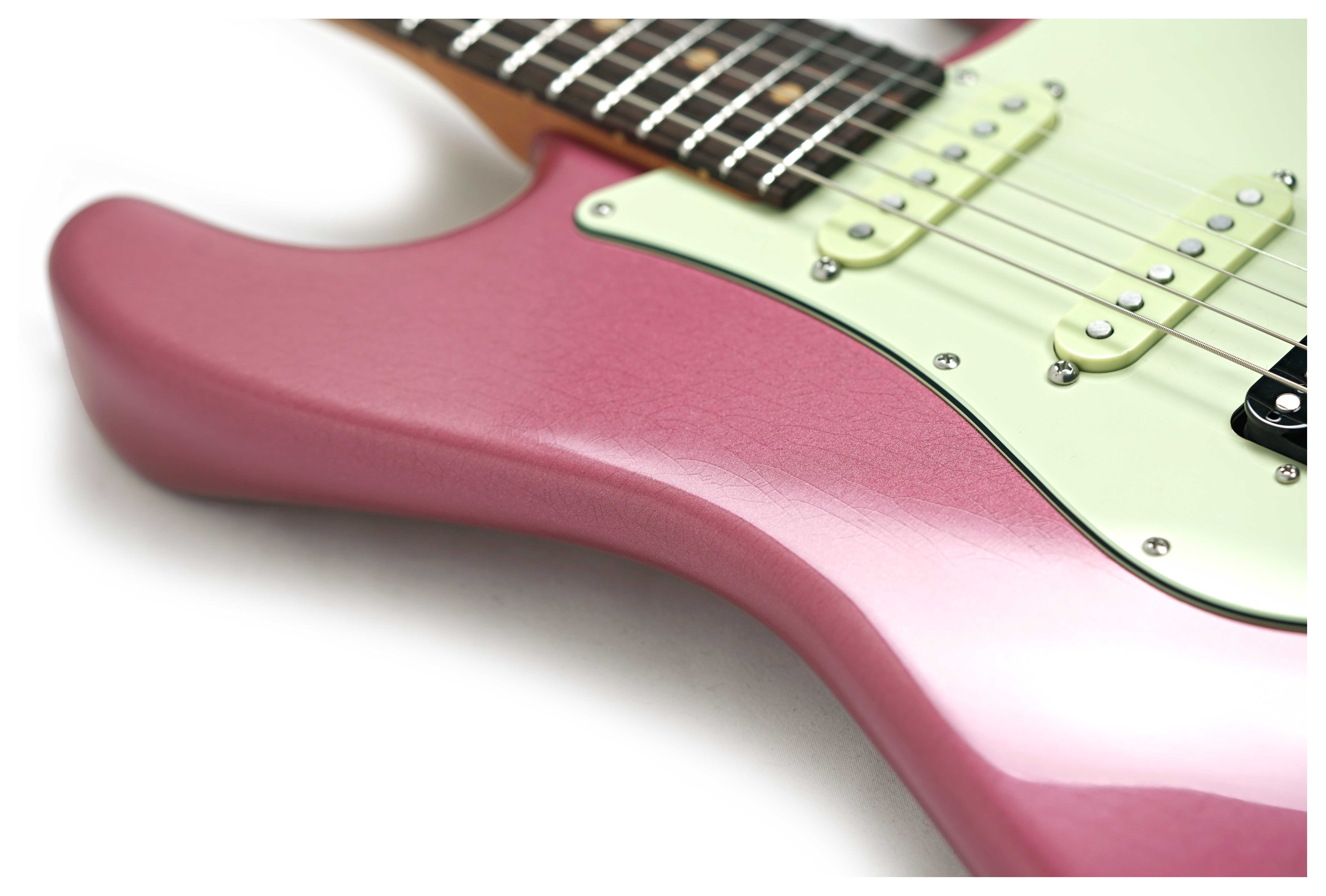 Suhr Dealer Select Vintage Classic S Antique HSS Burgundy Mist #88563