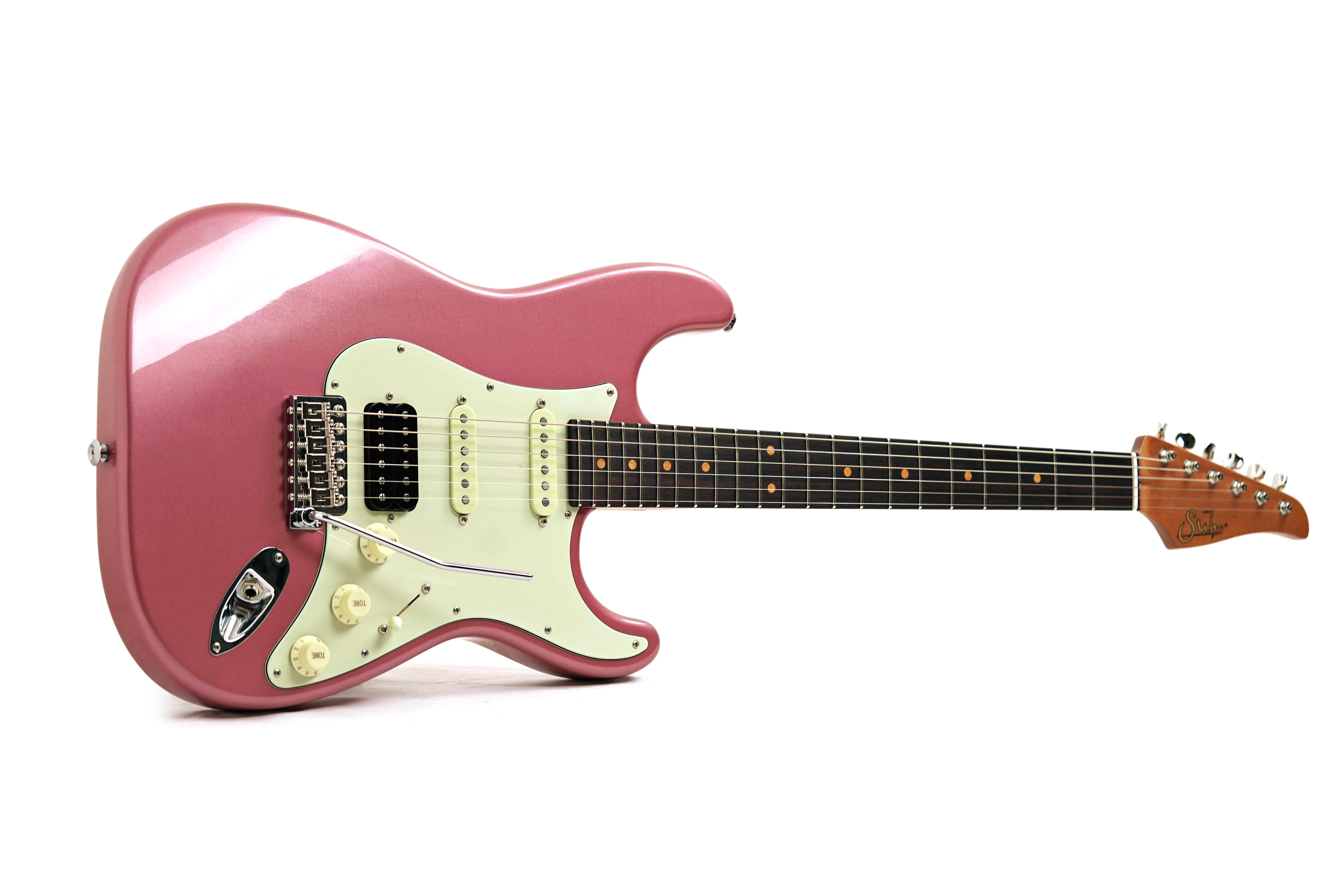 Suhr Dealer Select Vintage Classic S HSS Burgundy Mist #88550