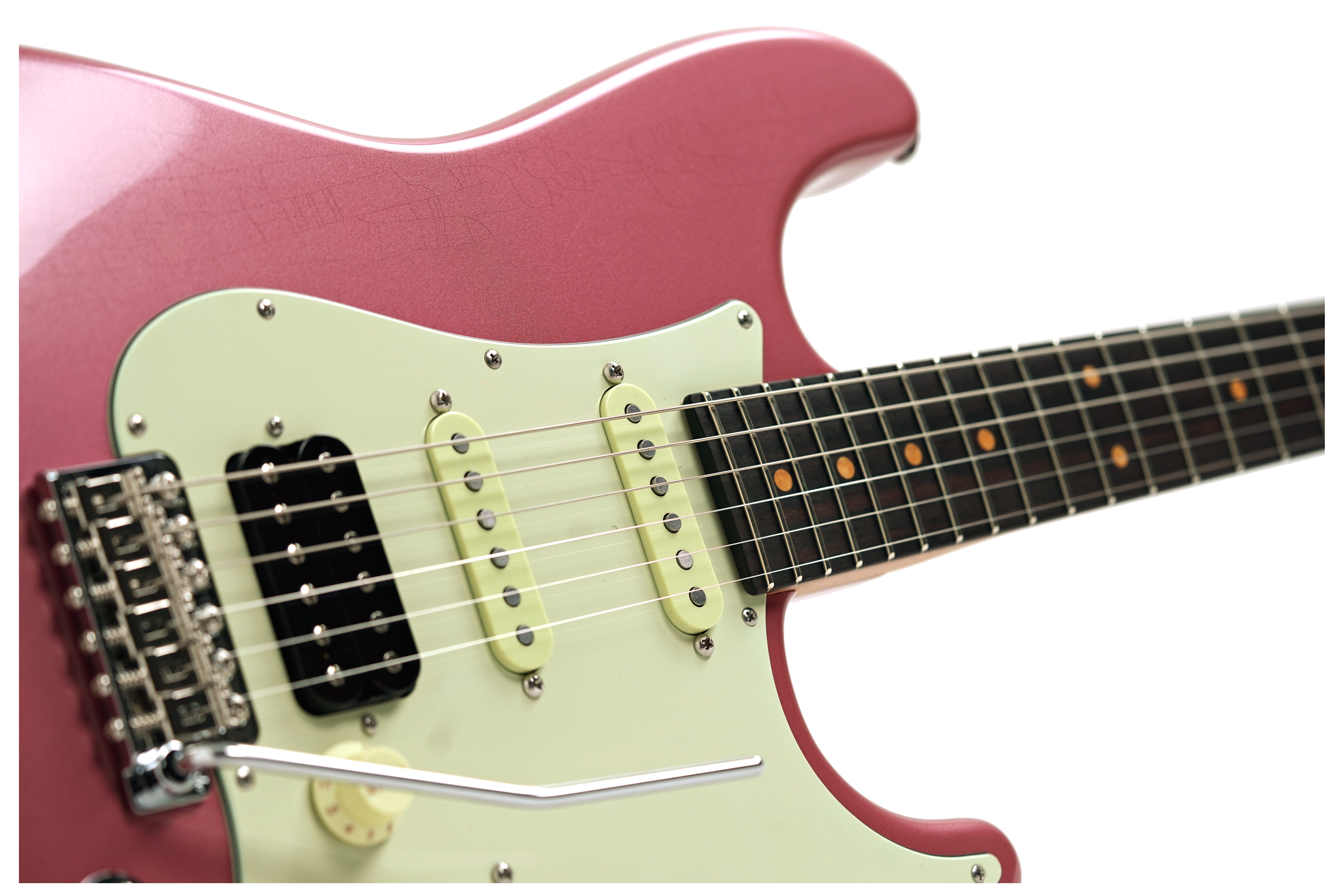 Suhr Dealer Select Vintage Classic S HSS Burgundy Mist #88550