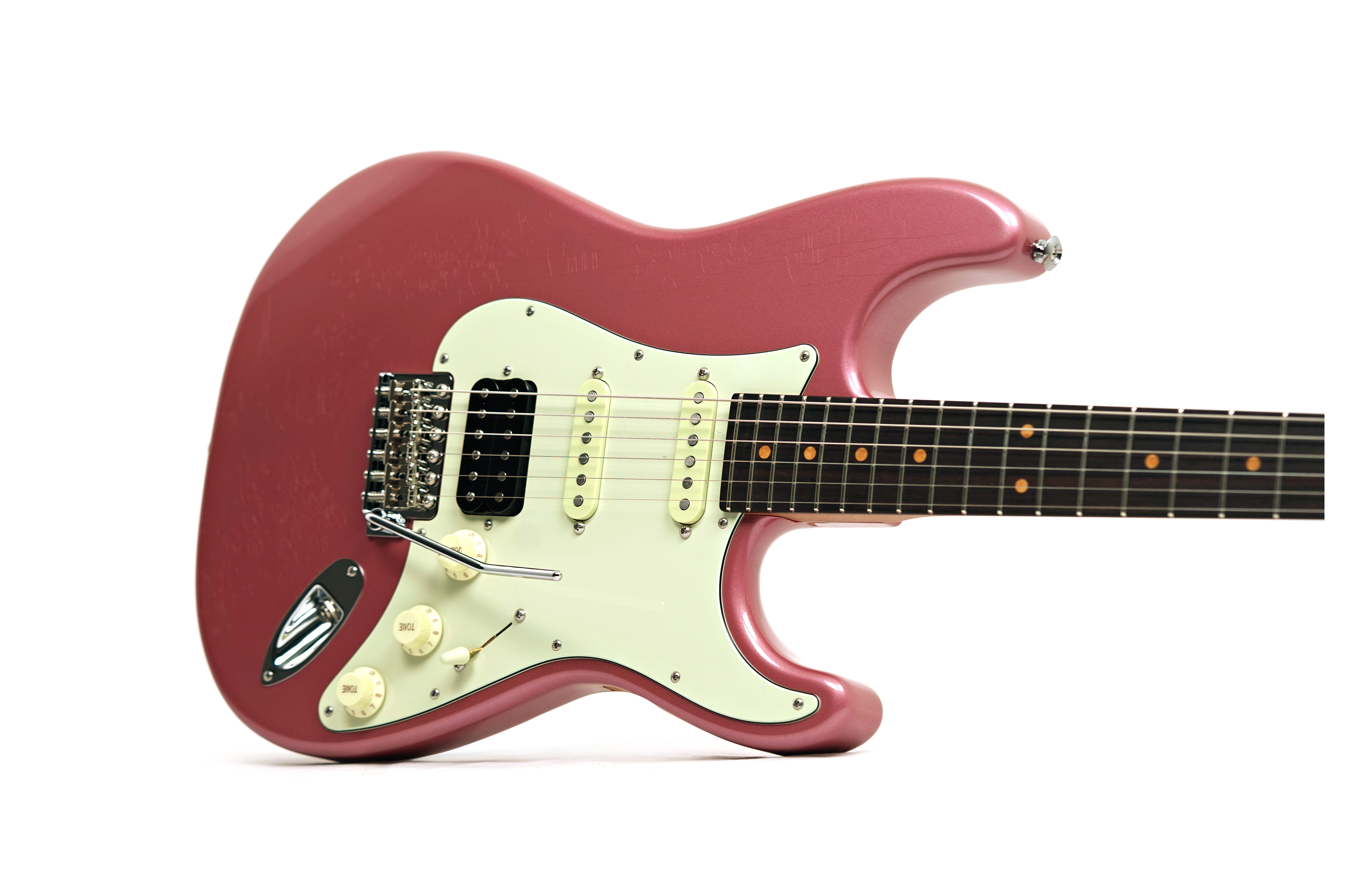 Suhr Dealer Select Vintage Classic S HSS Burgundy Mist #88550