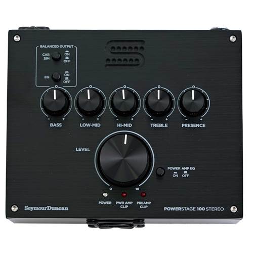Seymour Duncan Powerstage 100 Stereo - Black (Nearly New) #14NDT-HT-00159 Seymour Duncan Powerstage 100 Stereo - Black (Nearly New) #14NDT-HT-00159