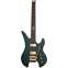 Schecter Synyster Gates Custom 7 TR Headless Oak Green Metallic Front View